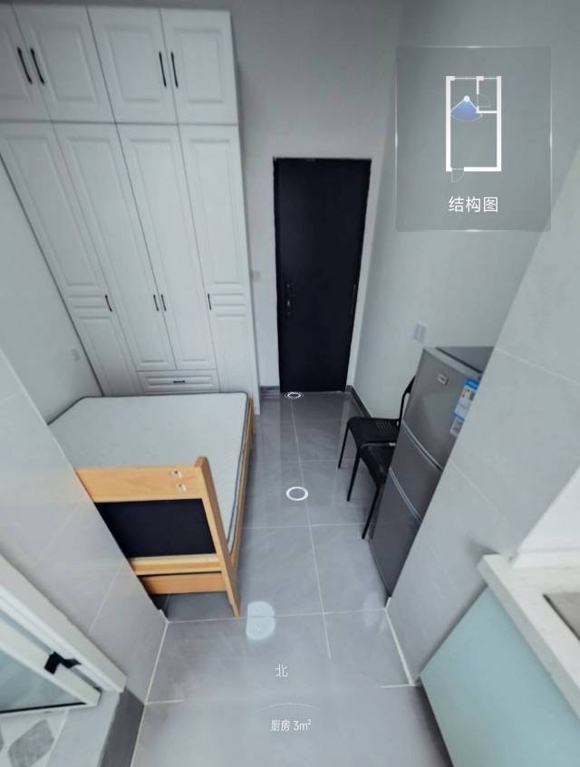 中央花园翠屛苑 1居室 1200元/月