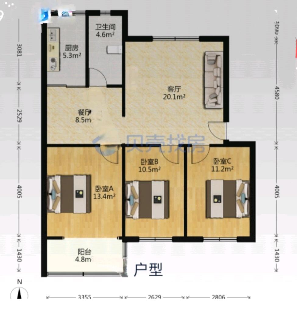 江南北居医学院家属楼 随时看房·