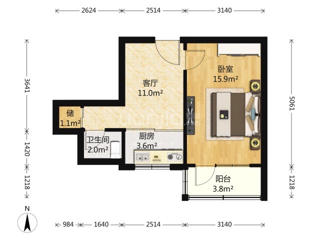慈云寺11号楼 随时看房·