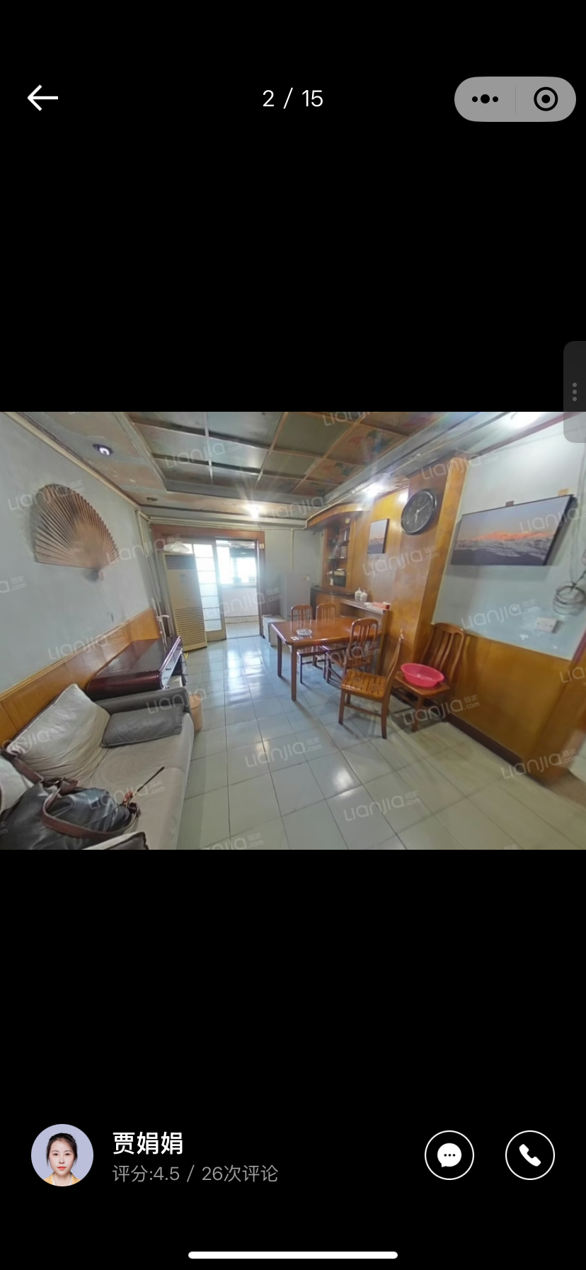 科技路附3号院 2居室 1600元/月