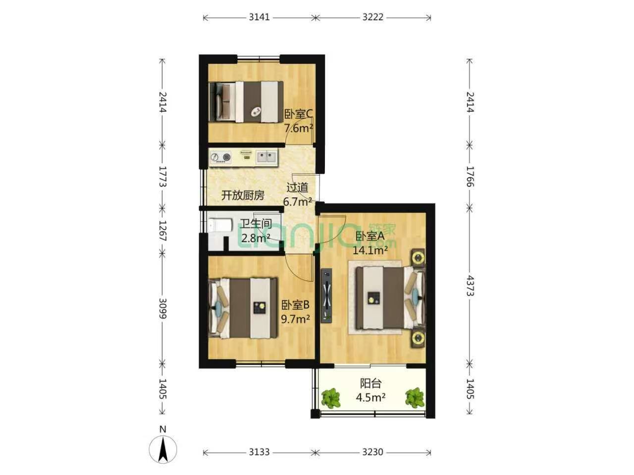 丁家桥18号小区 随时看房·