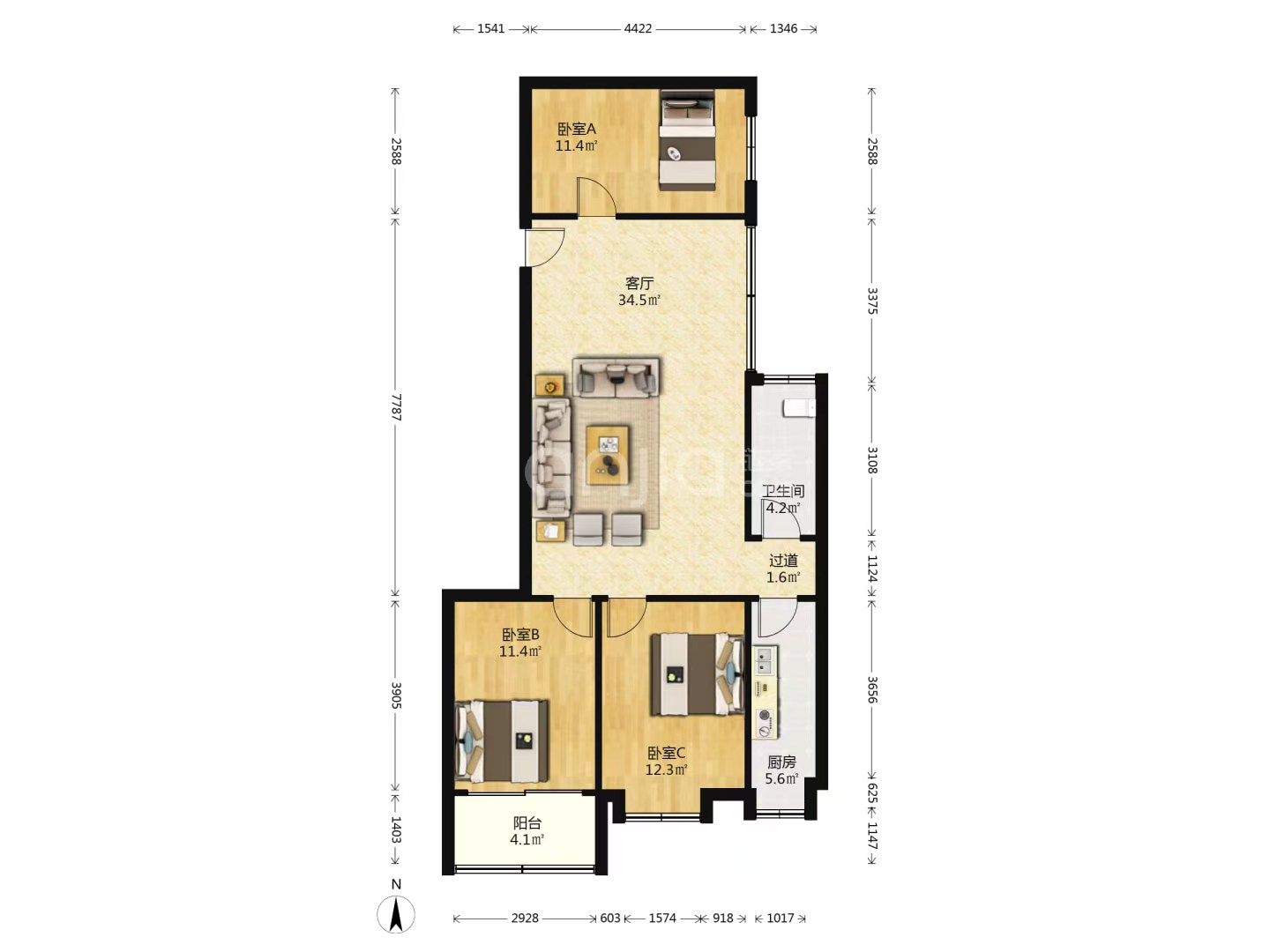 天成居 随时看房·