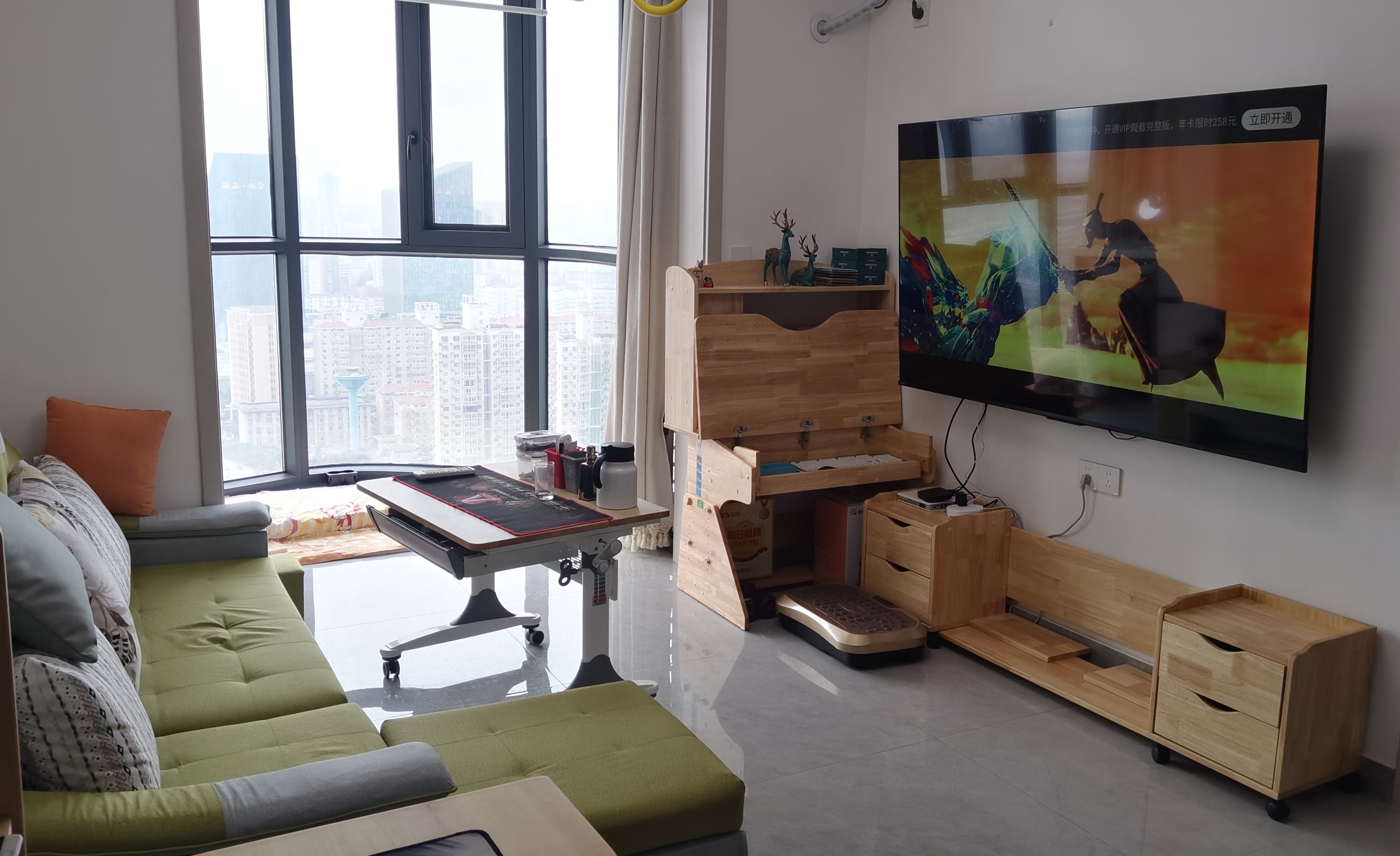 瀚海思念城一号楼 3居室 600元/月