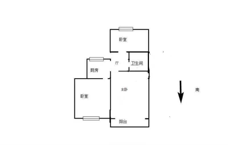 平保小区 3居室 5400元/月