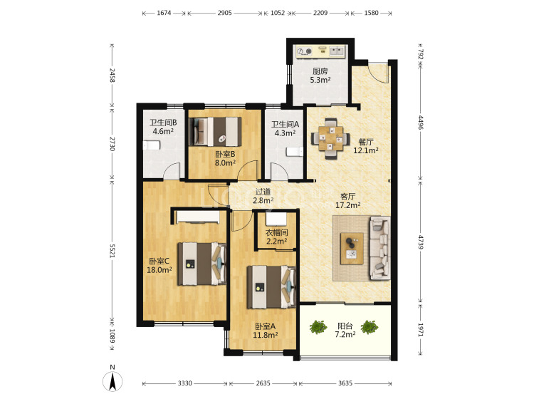 御景蓝湾 随时看房·