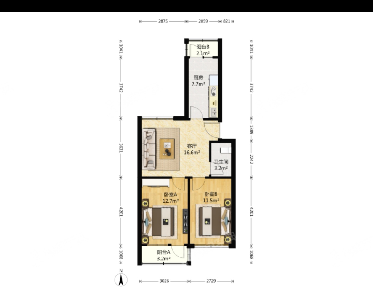 北苑6号院 随时看房·